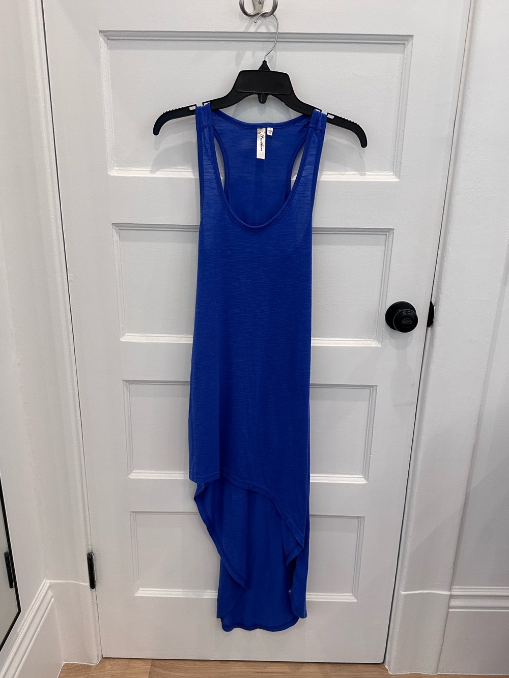 Feathers High-Low dress